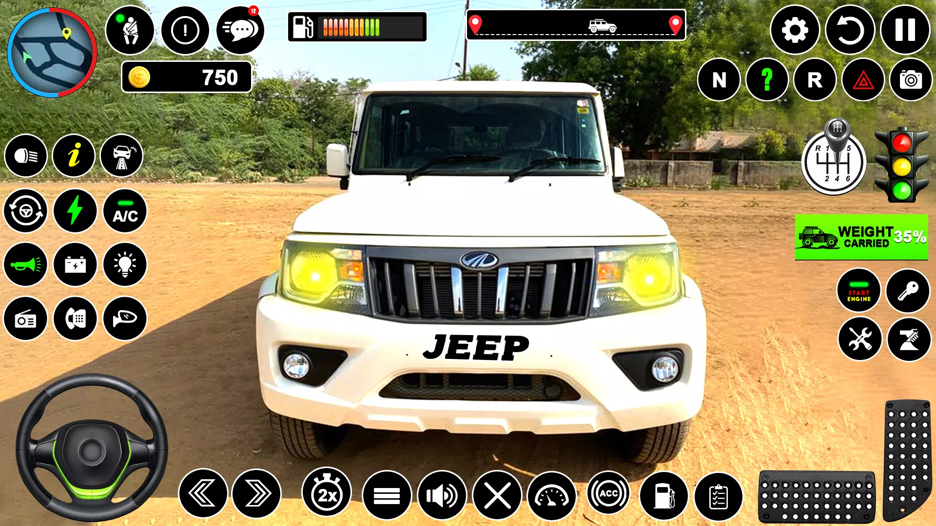 印度人 吉普车 瓦拉 游戏 3D 印度人 吉普车 瓦拉 游戏 3D