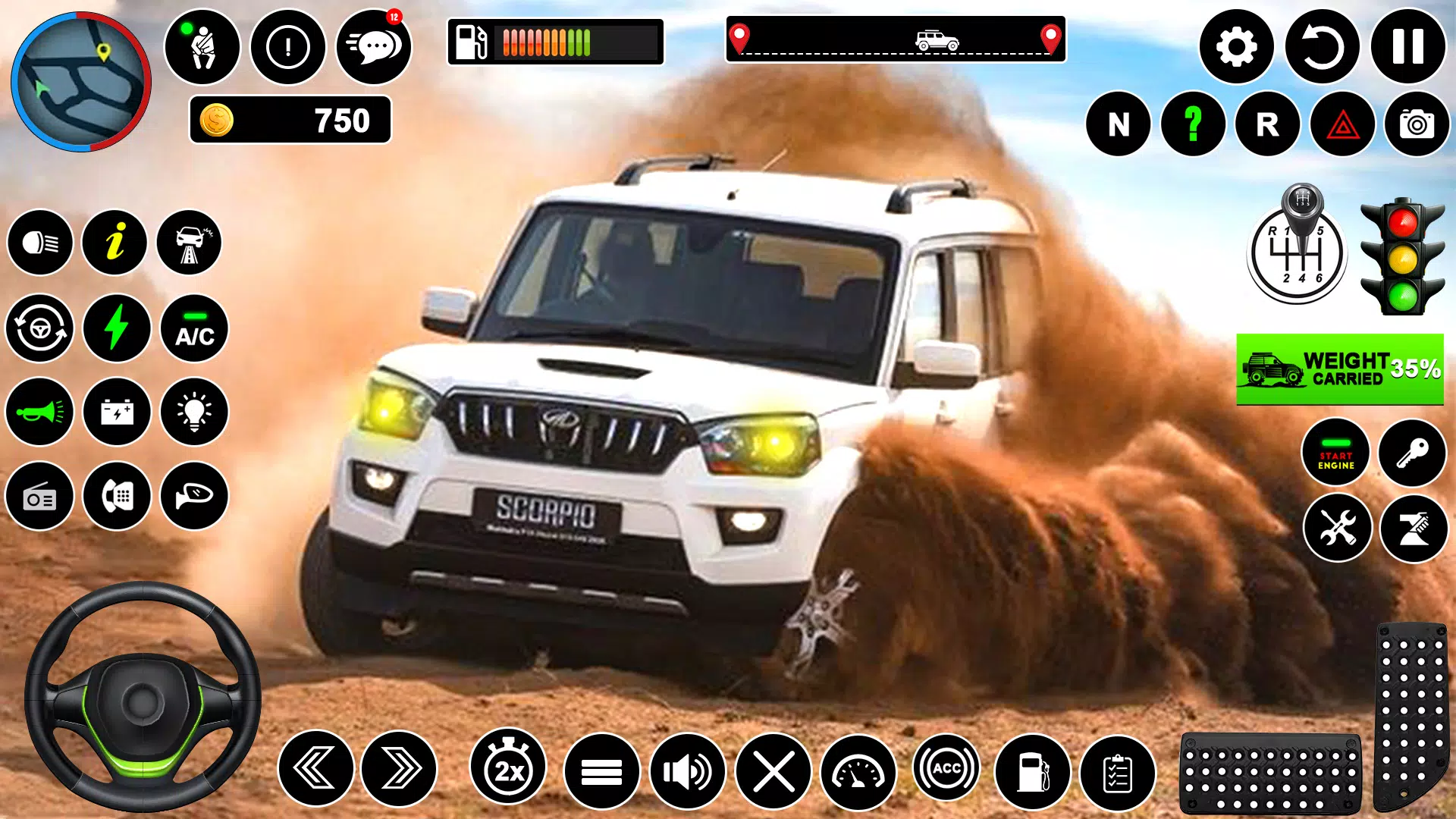 印度人 吉普车 瓦拉 游戏 3D 印度人 吉普车 瓦拉 游戏 3D