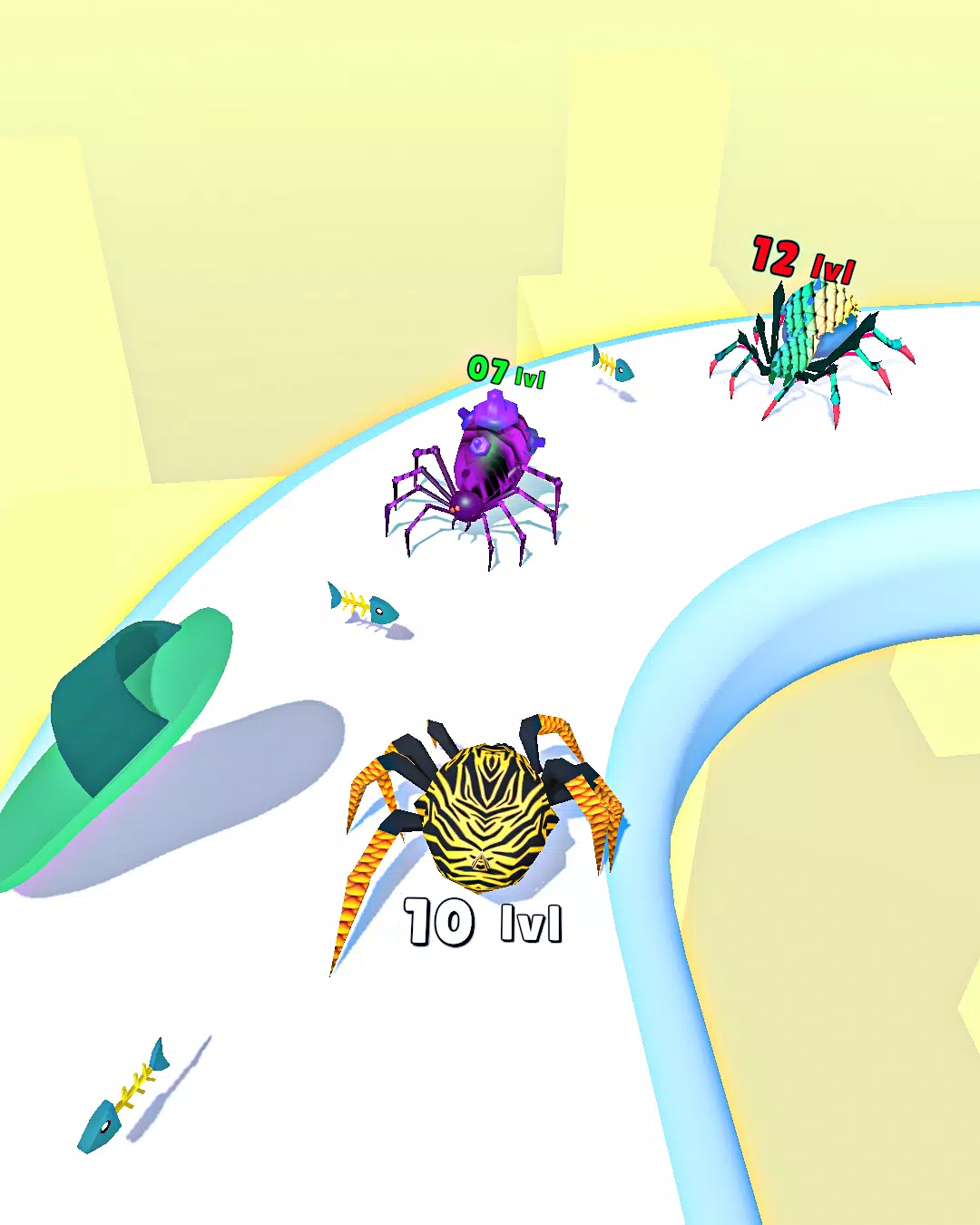 蜘蛛进化:奔跑者游戏 蜘蛛进化:奔跑者游戏