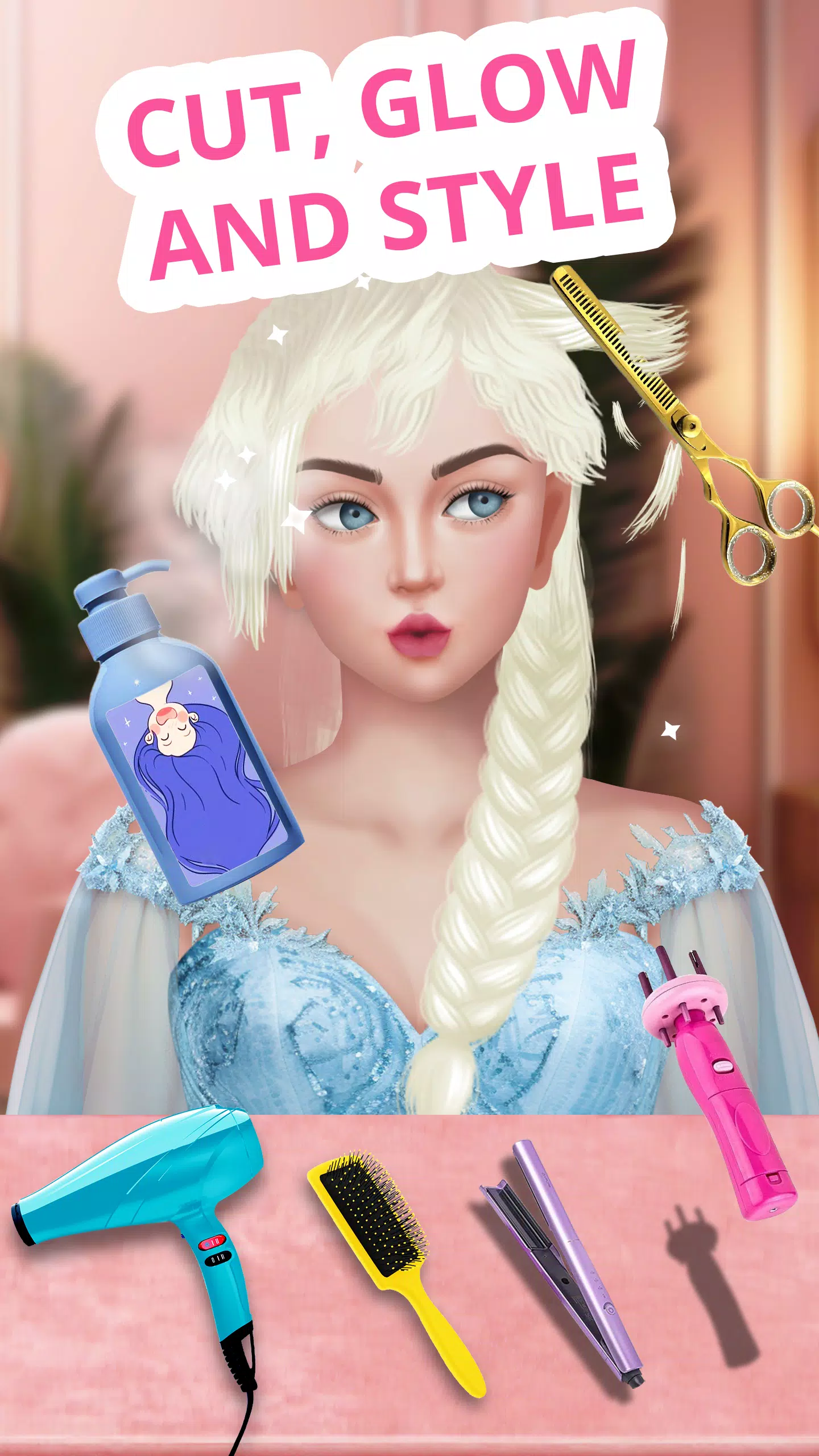 美容院和化妆游戏