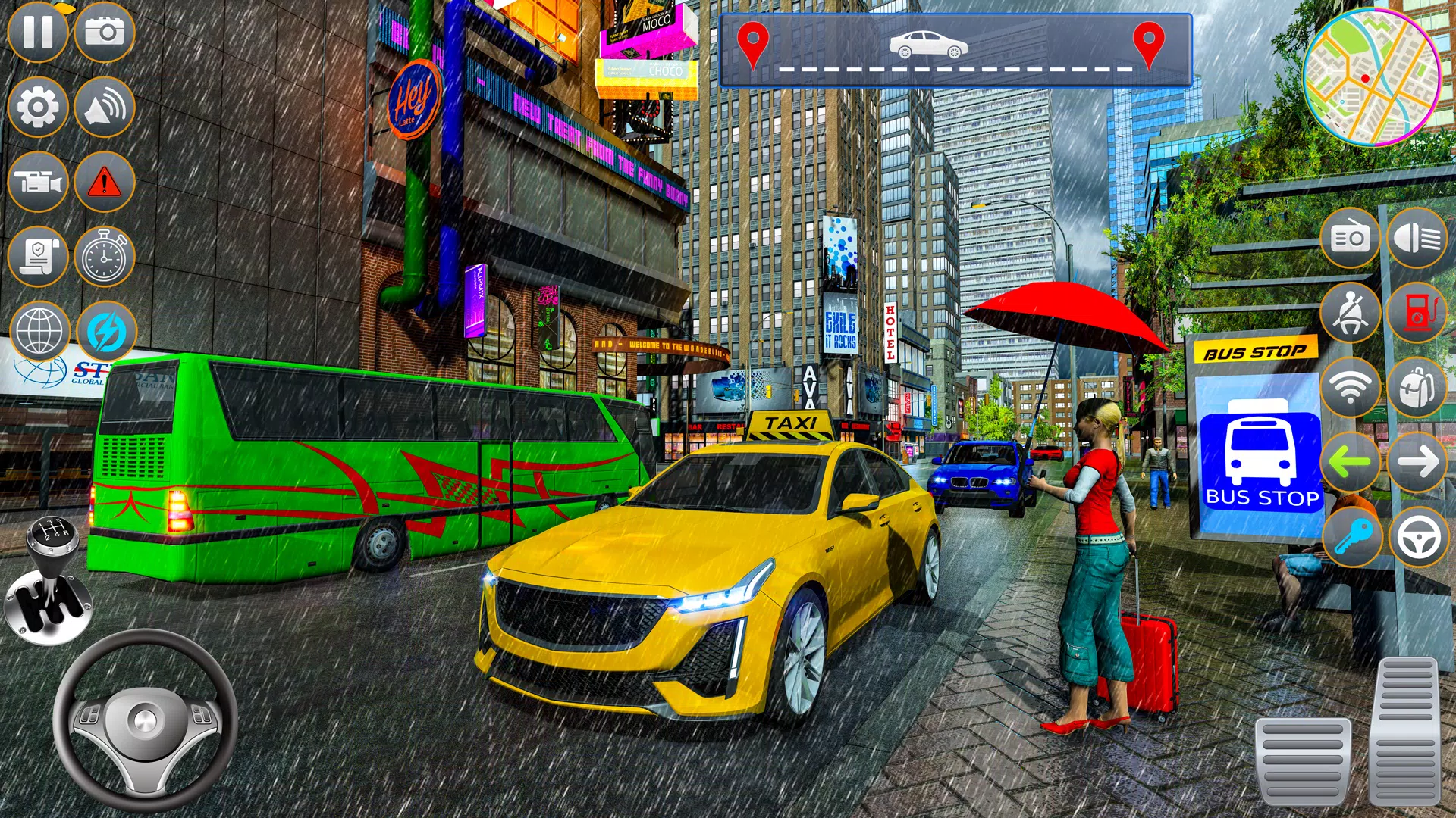 出租车大师出租车模拟器3d 出租车大师出租车模拟器3d