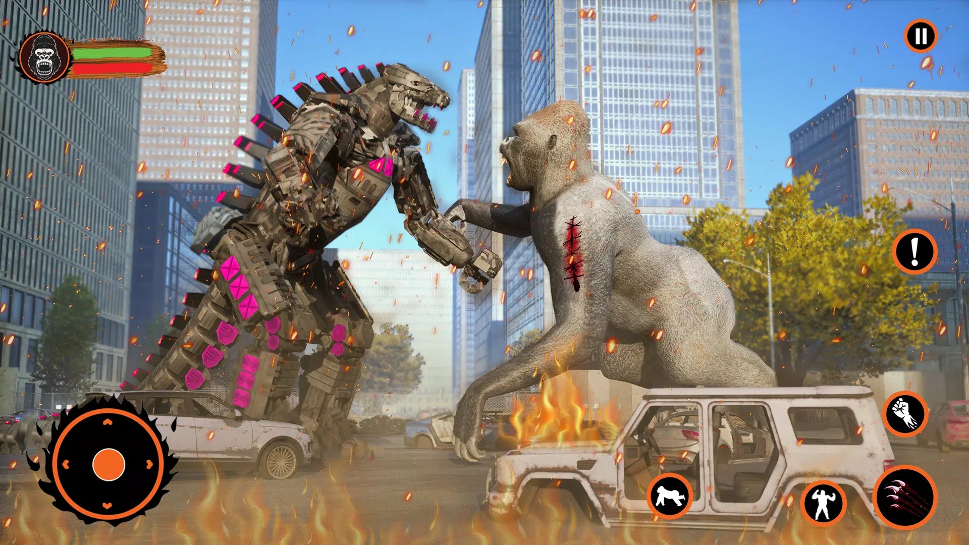 狂野横冲直撞大猩猩游戏 狂野横冲直撞大猩猩游戏