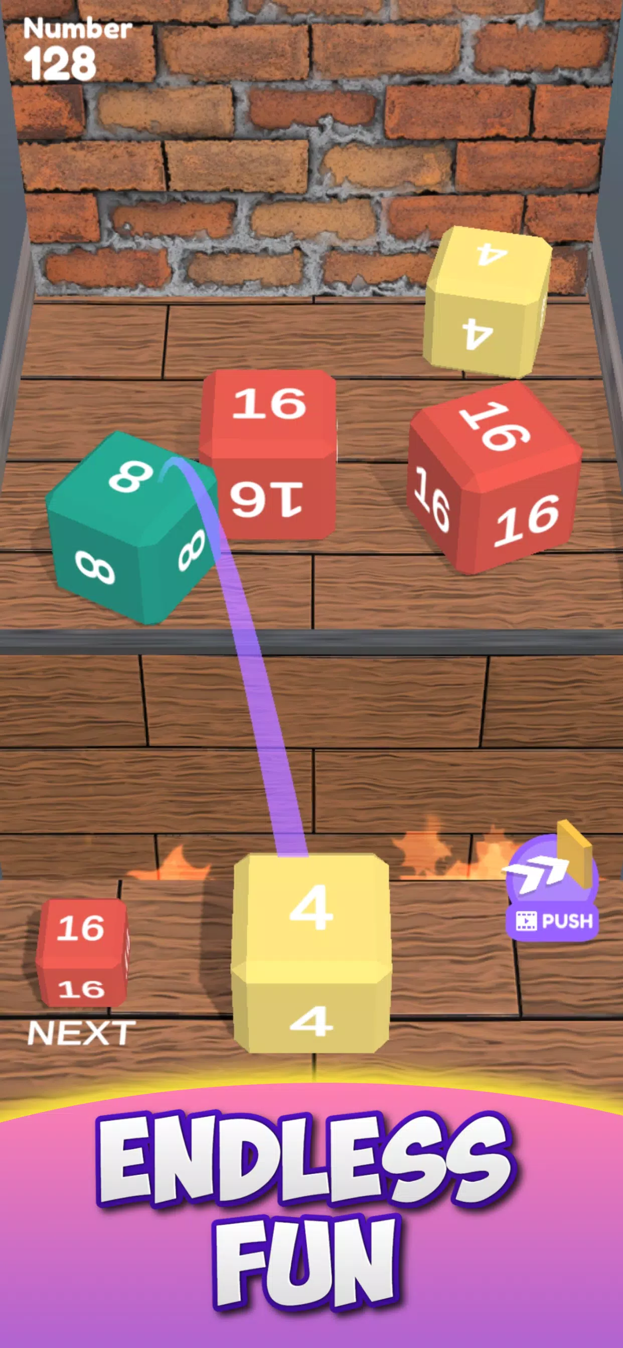 合并数字2048合并块