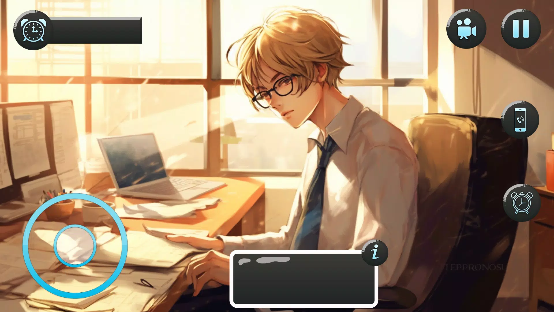 虚拟办公室生活动漫游戏