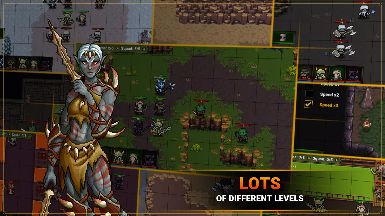 地下城与战术：TBS RPG