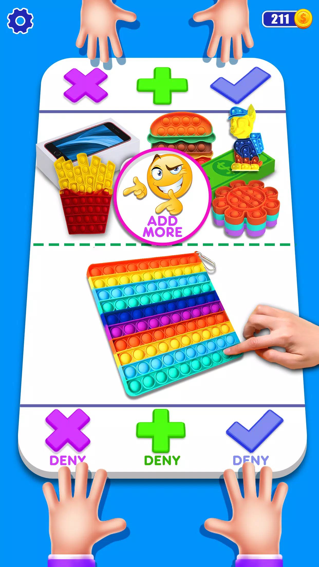 Fidget交易：流行游戏