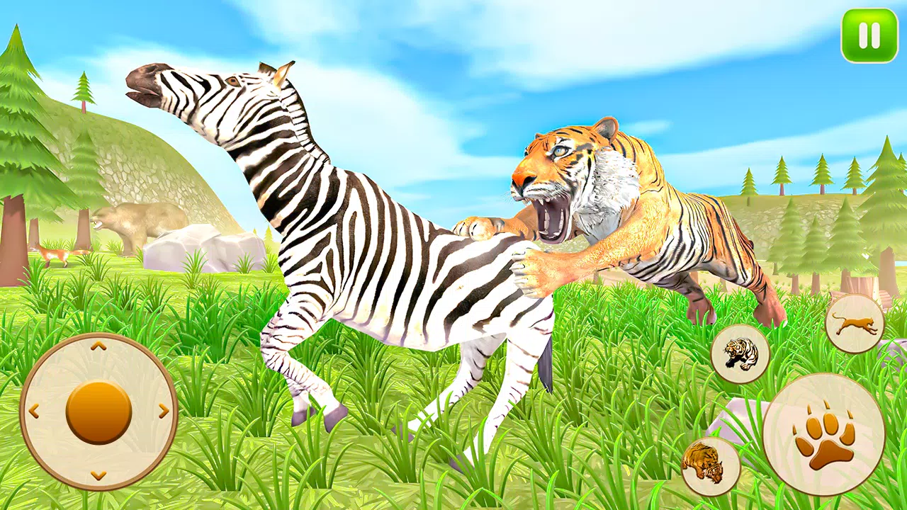 老虎模拟器丛林游戏 老虎模拟器丛林游戏