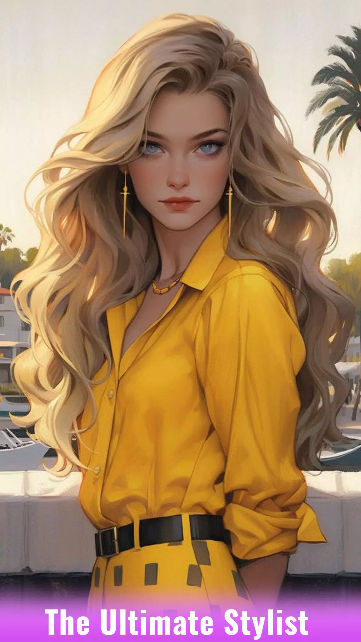 时装秀化妆和打扮