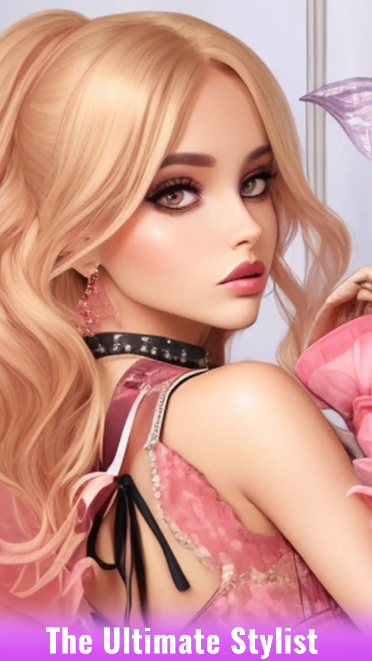 时装秀化妆和打扮