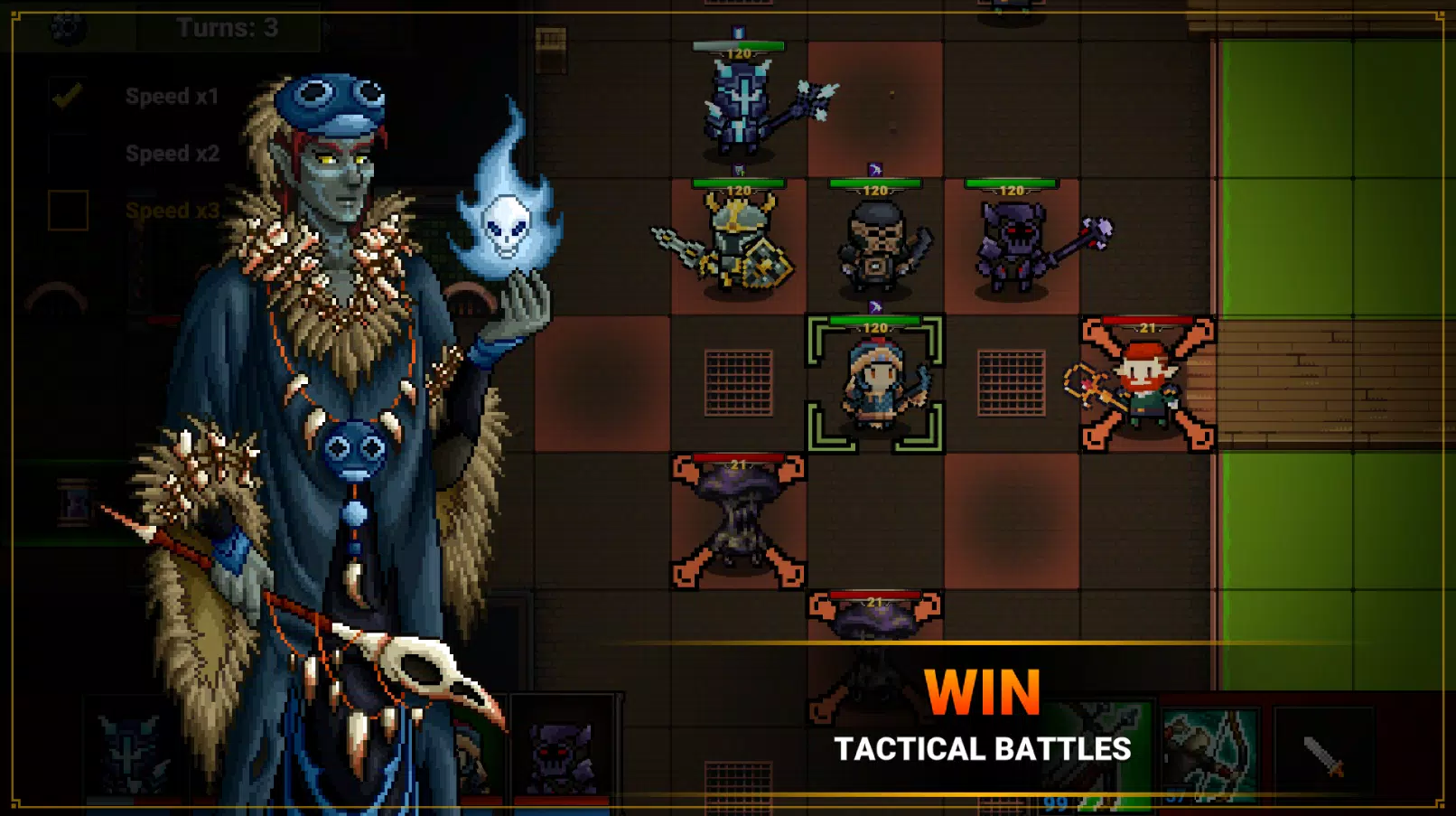 地下城与战术：TBS RPG