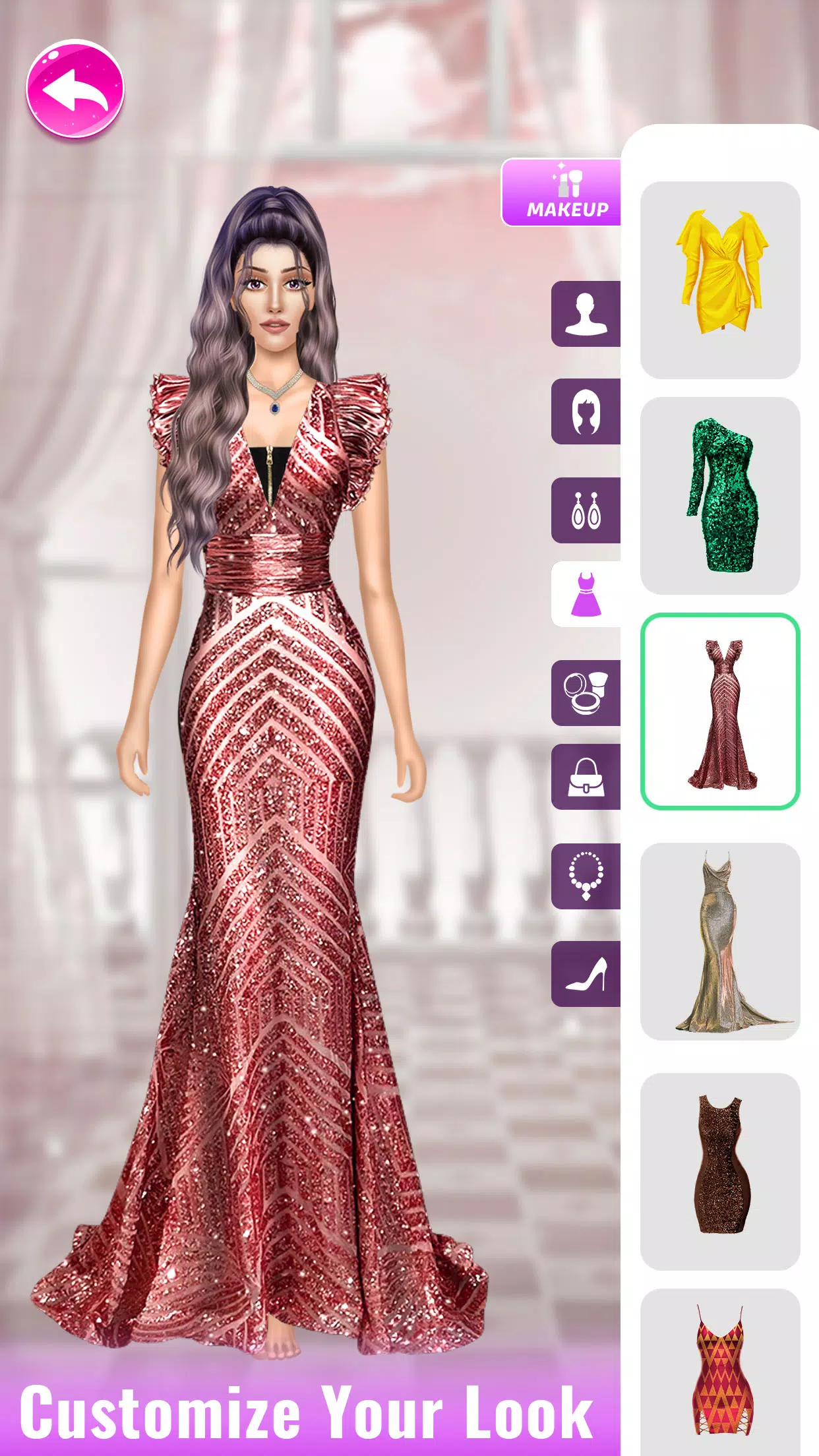 时装秀化妆和打扮