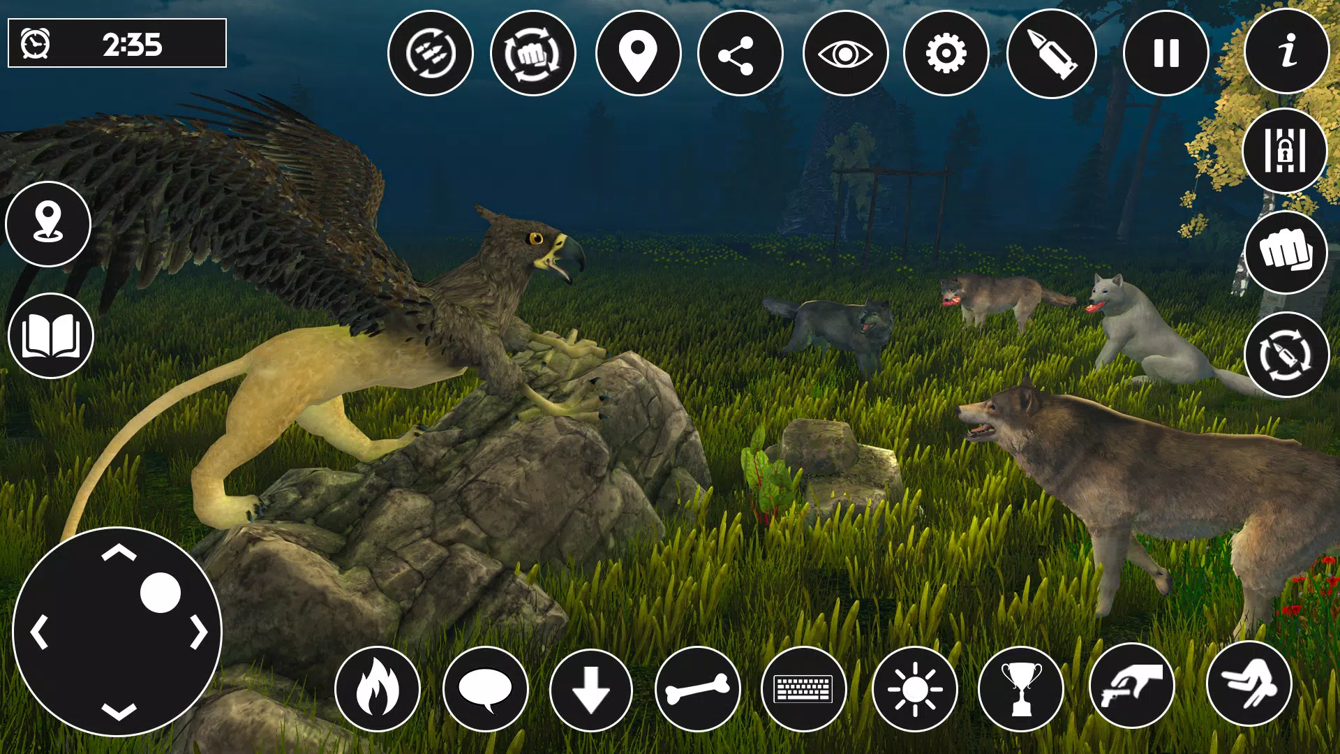 野生格里芬家庭飞鹰模拟器 野生格里芬家庭飞鹰模拟器