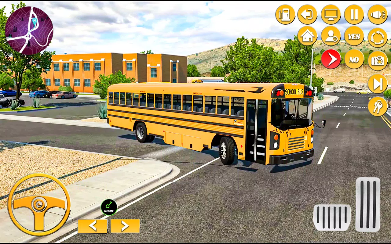 校车驾驶游戏