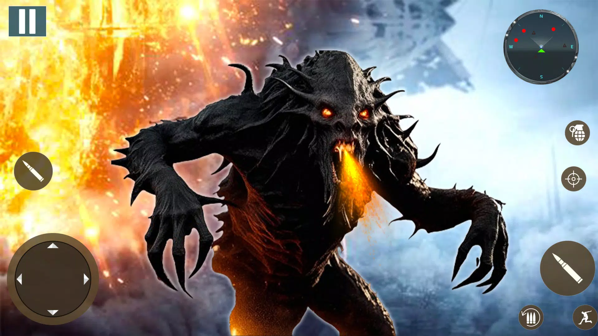 狙击手怪物巨人射击