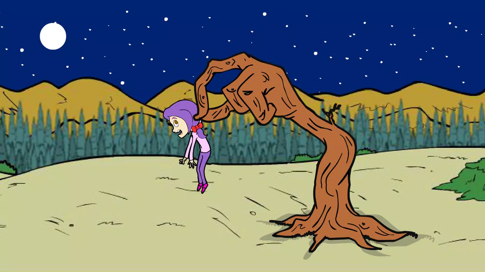 杰拉尔丁和小门