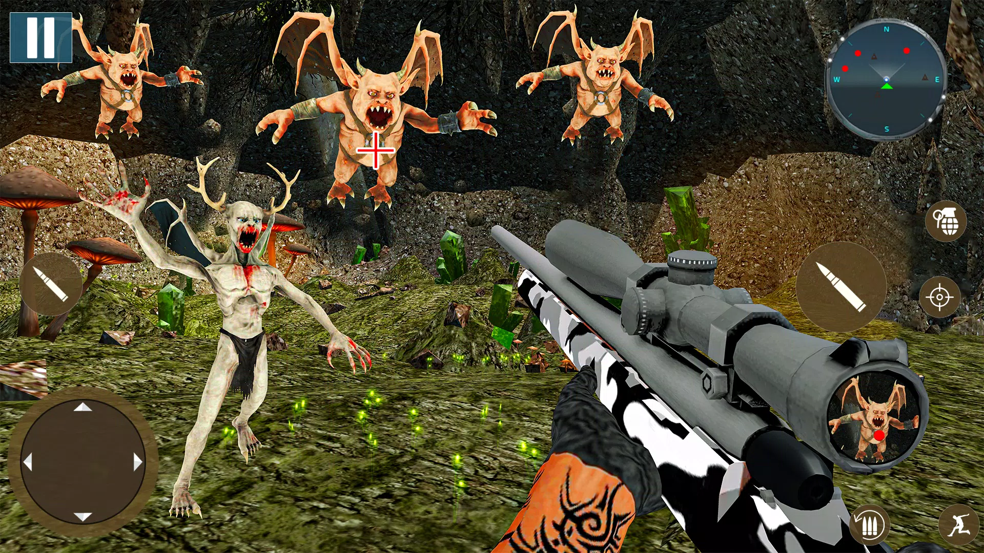 狙击手怪物巨人射击