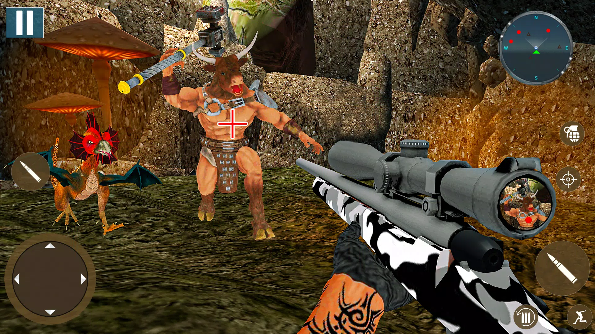 狙击手怪物巨人射击