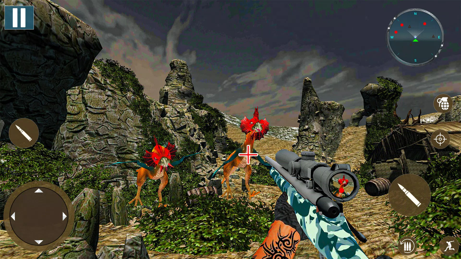 狙击手怪物巨人射击