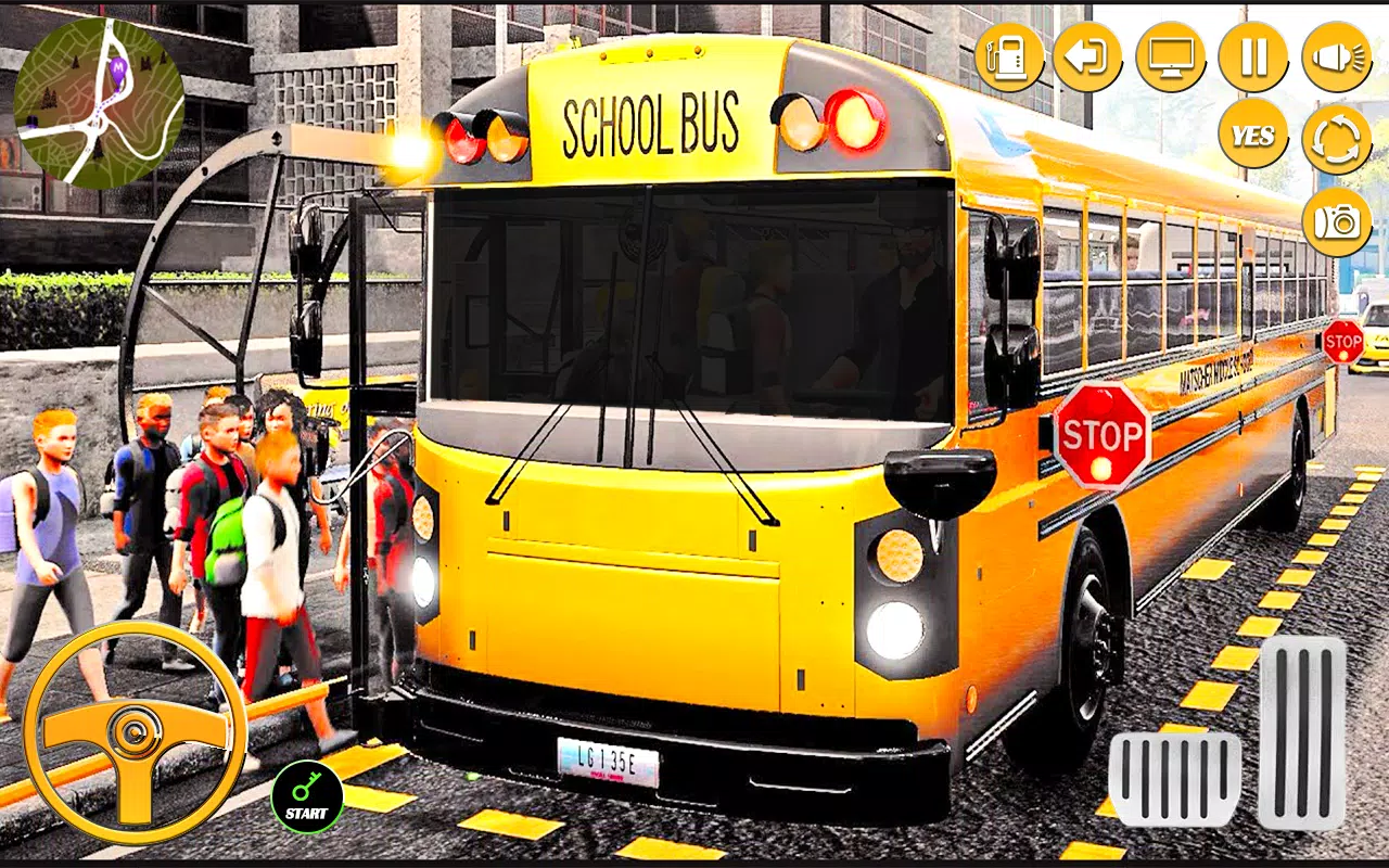 校车驾驶游戏