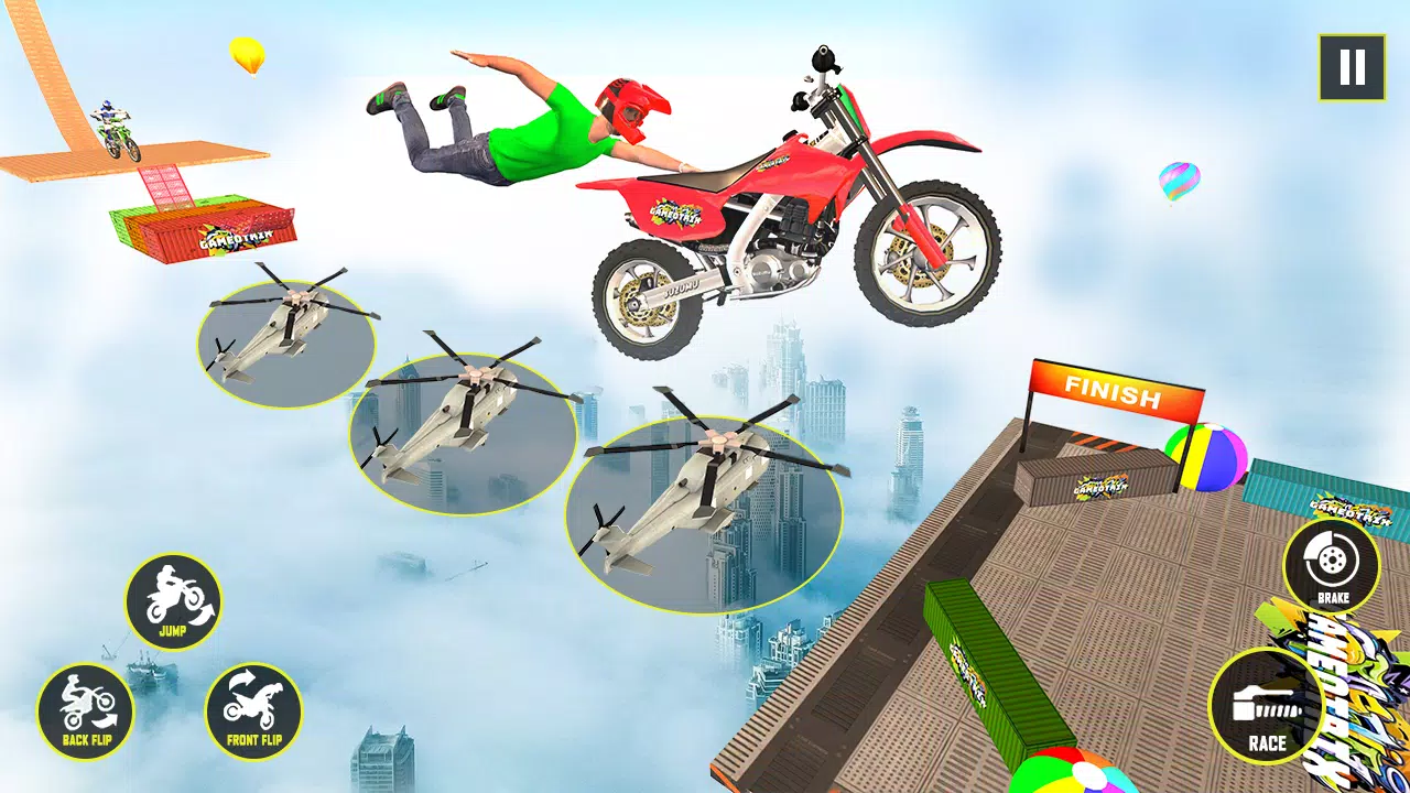 自行车特技赛车3D