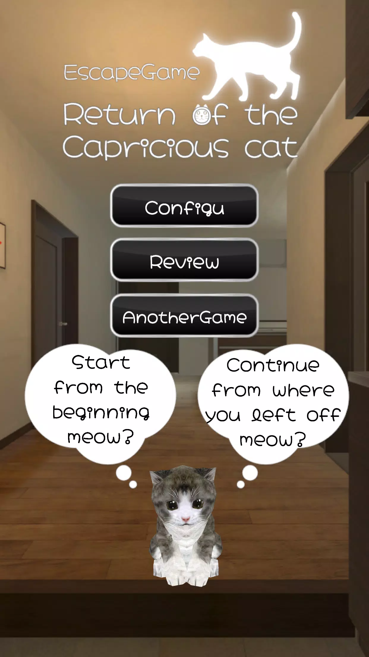 EscapeGame Fickle Cat的感谢