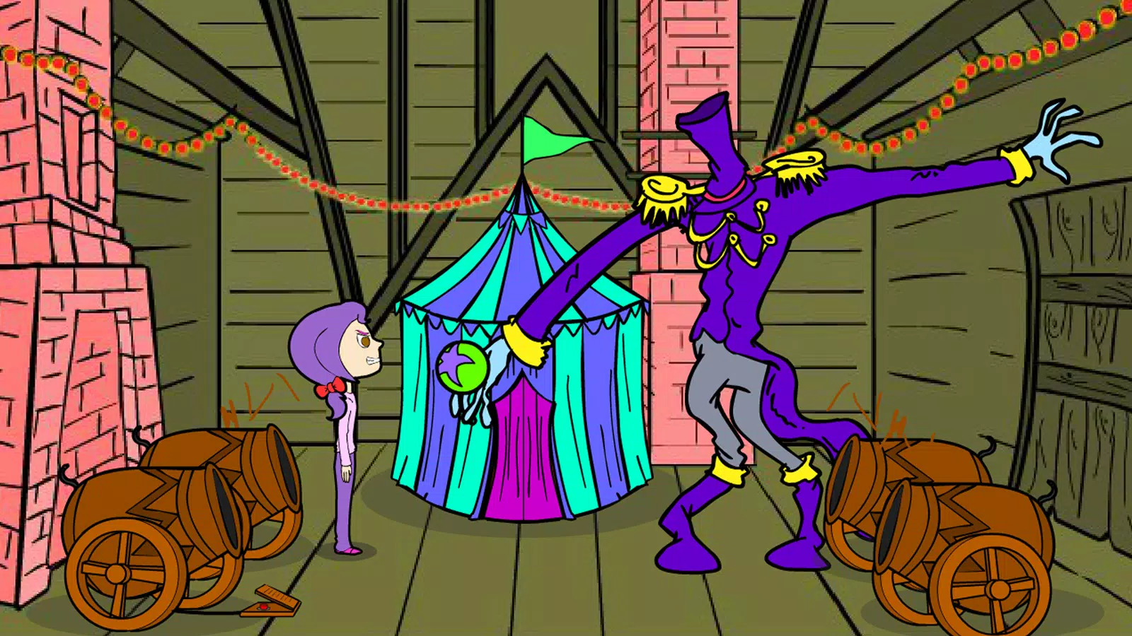 杰拉尔丁和小门