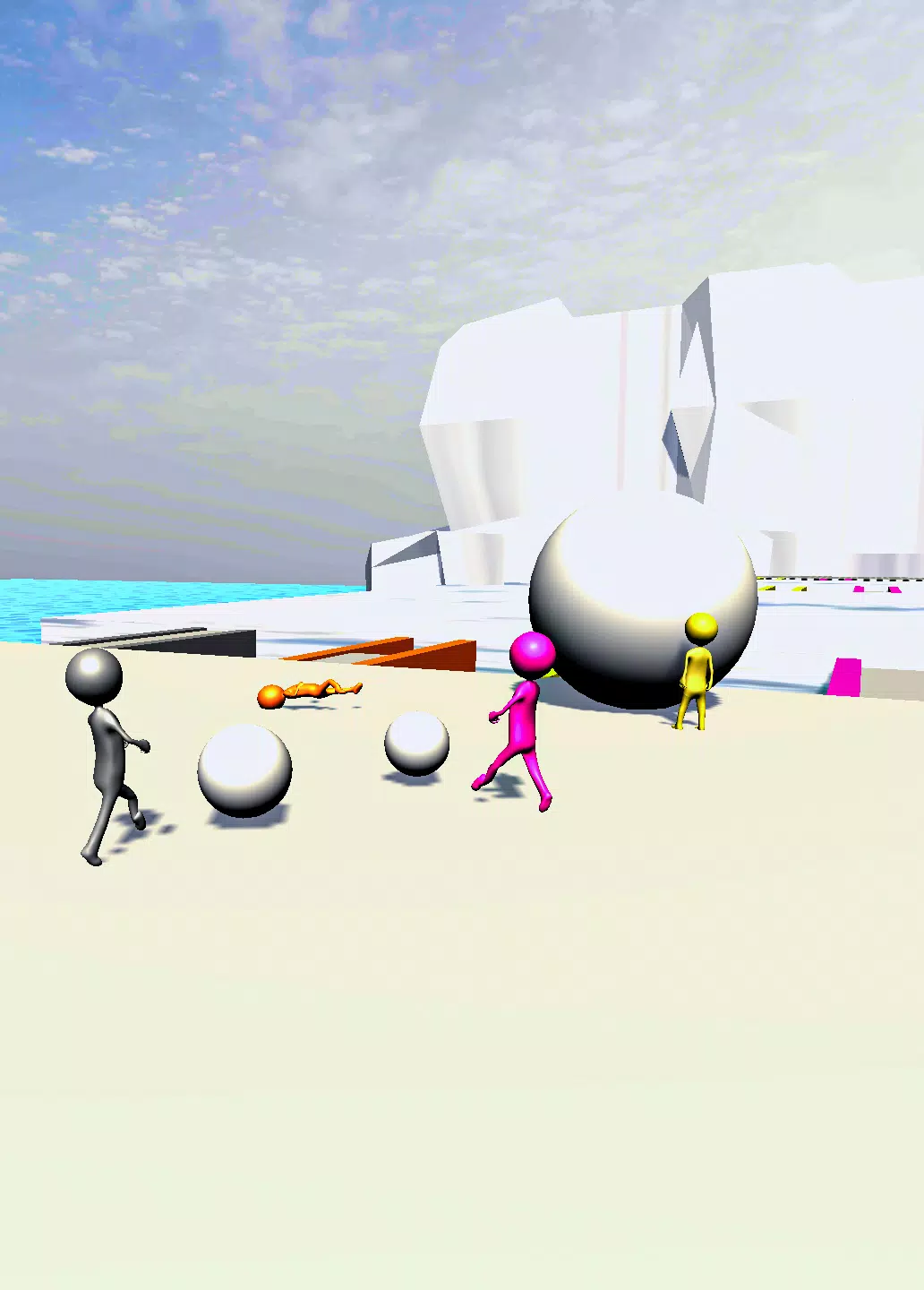 雪人赛跑者:疯狂的雪球比赛 雪人赛跑者:疯狂的雪球比赛