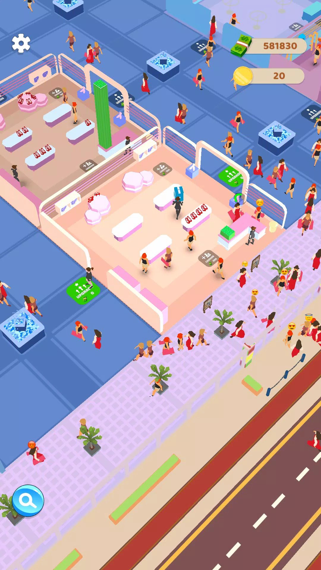 女士在商店闲置 女士在商店闲置