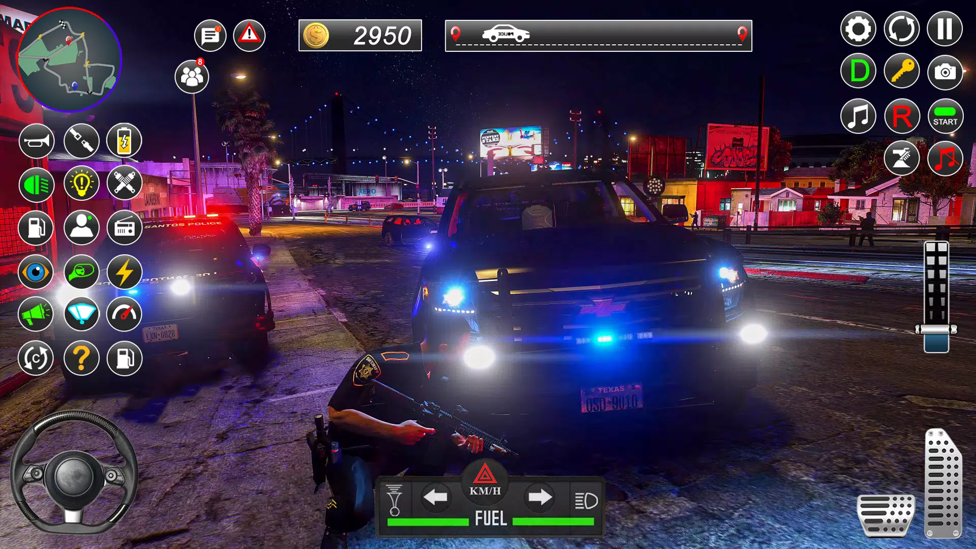 警察普拉多停车游戏3d