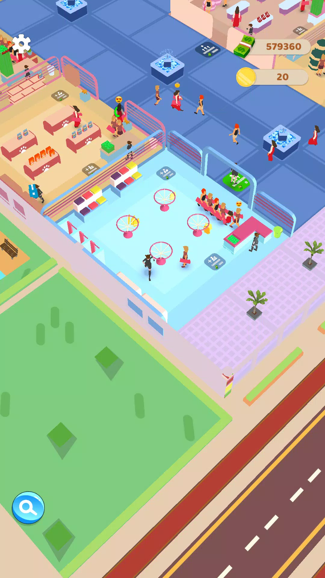 女士在商店闲置 女士在商店闲置