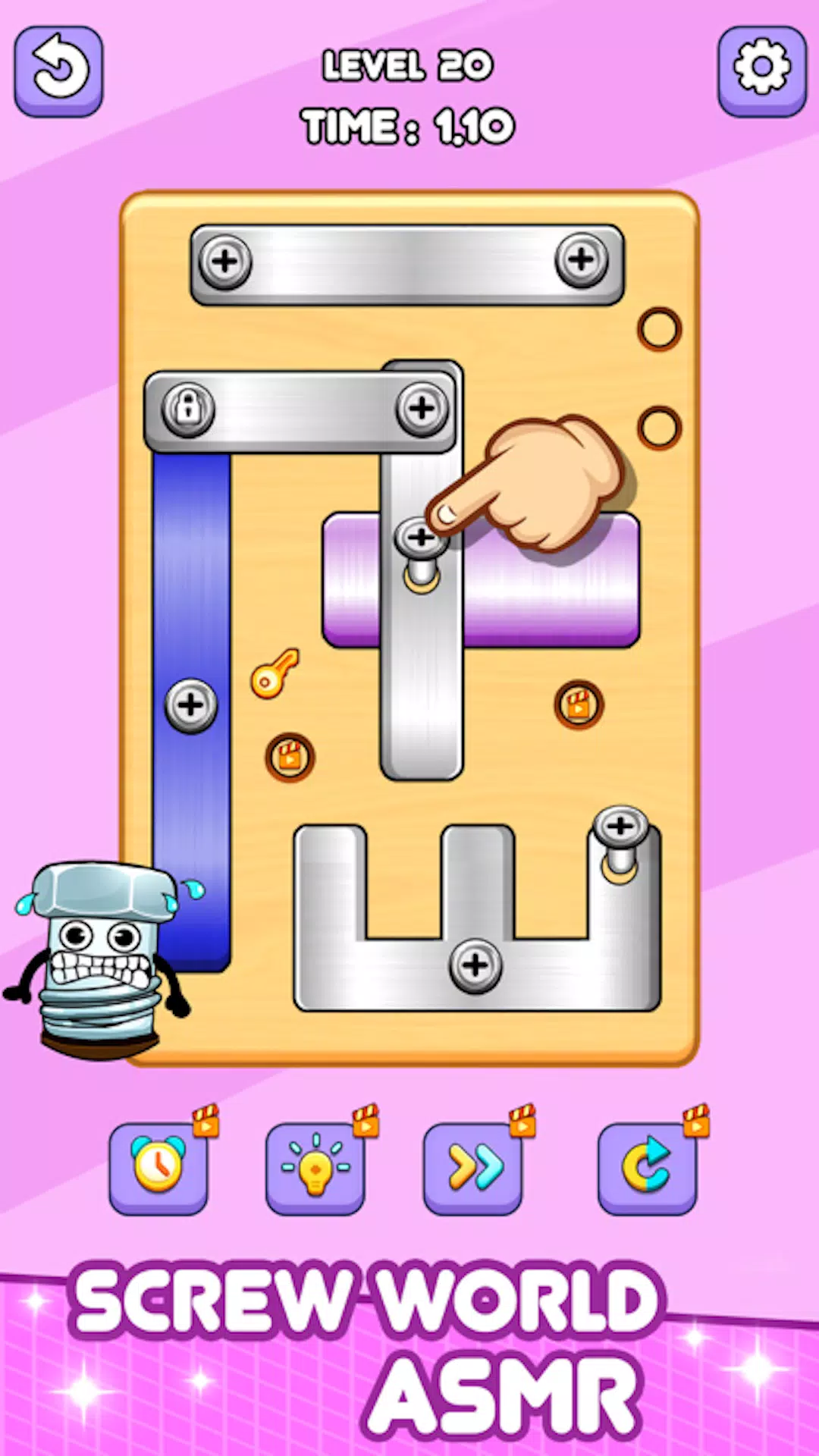 屏幕引脚难题螺母 屏幕引脚难题螺母