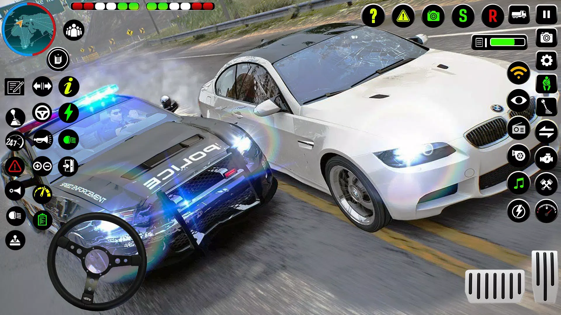 警察追捕：汽车模拟器