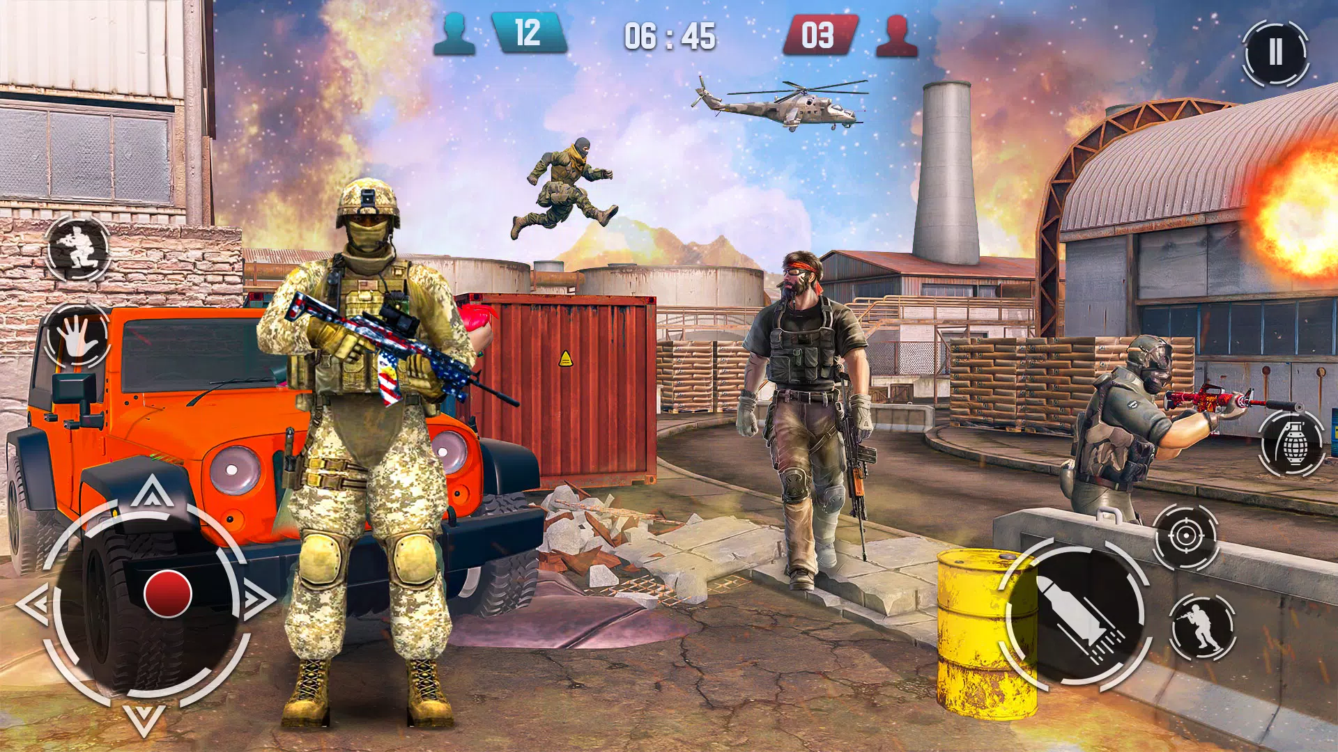 枪战-3D射击游戏 枪战-3D射击游戏