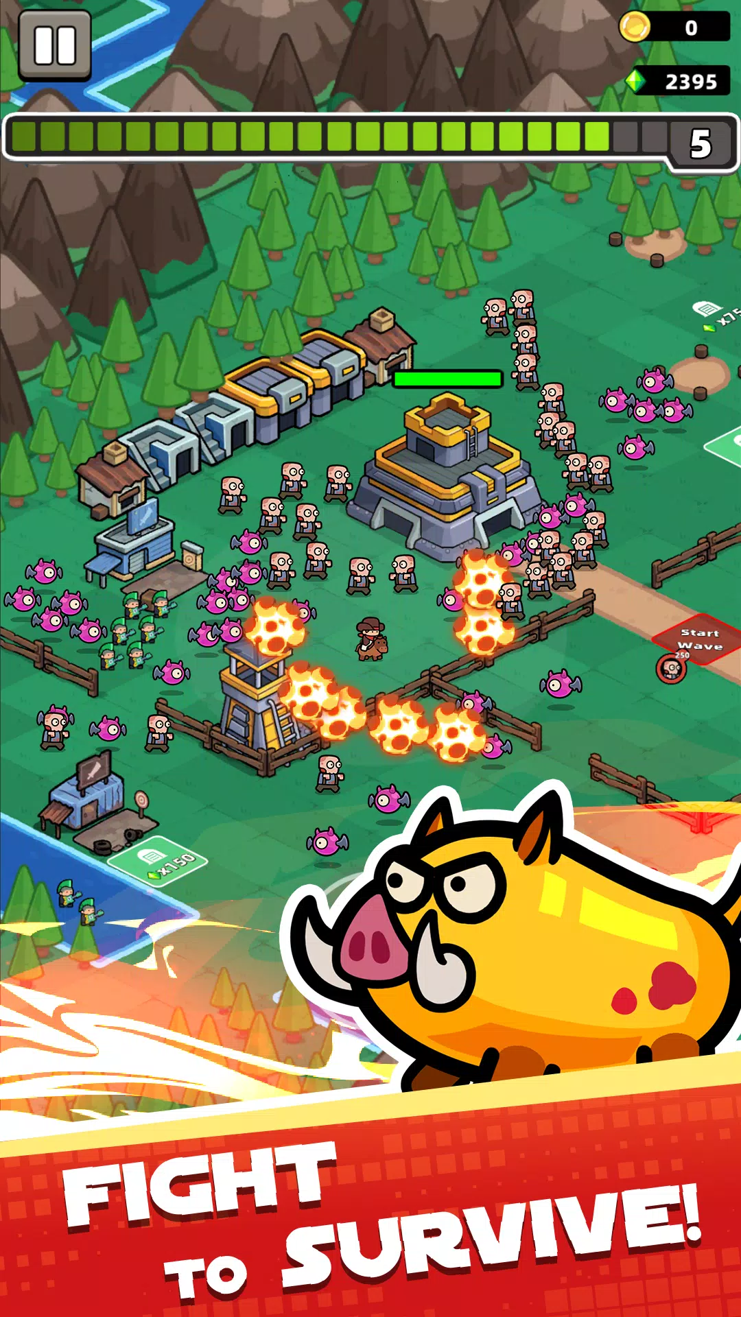 Townfall：僵尸防御