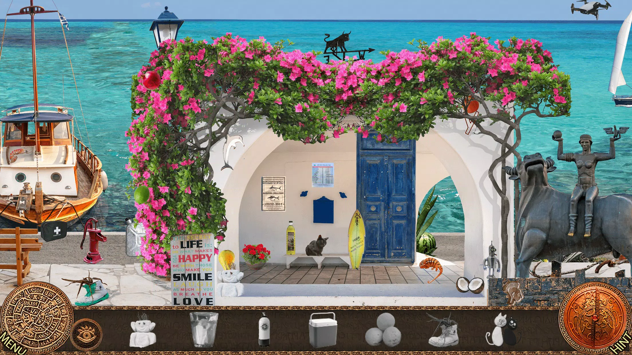 神秘岛 - 中文版的隐藏物品游戏 神秘岛 - 中文版的隐藏物品游戏