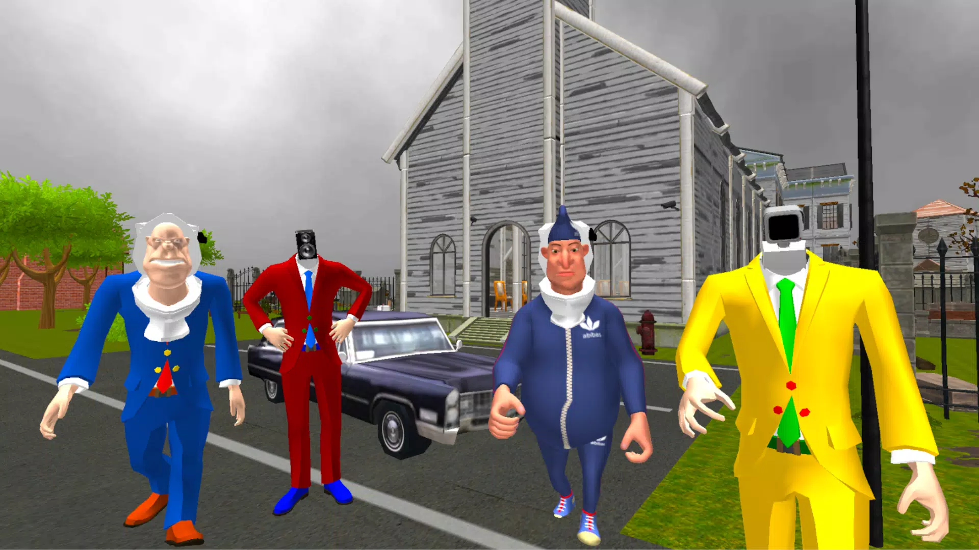 马桶头。Skibidi邻居