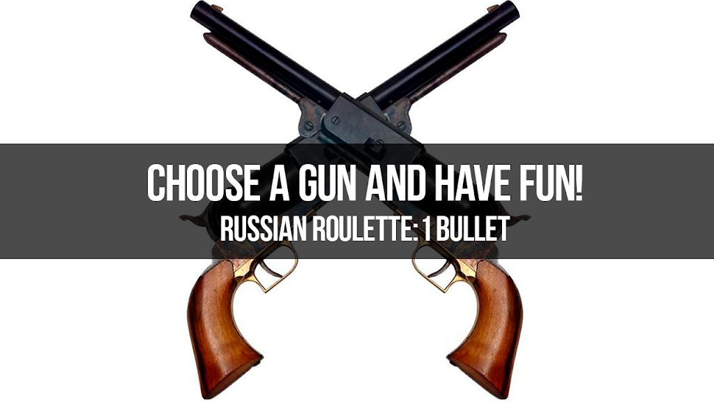 只有一颗子弹的轮盘