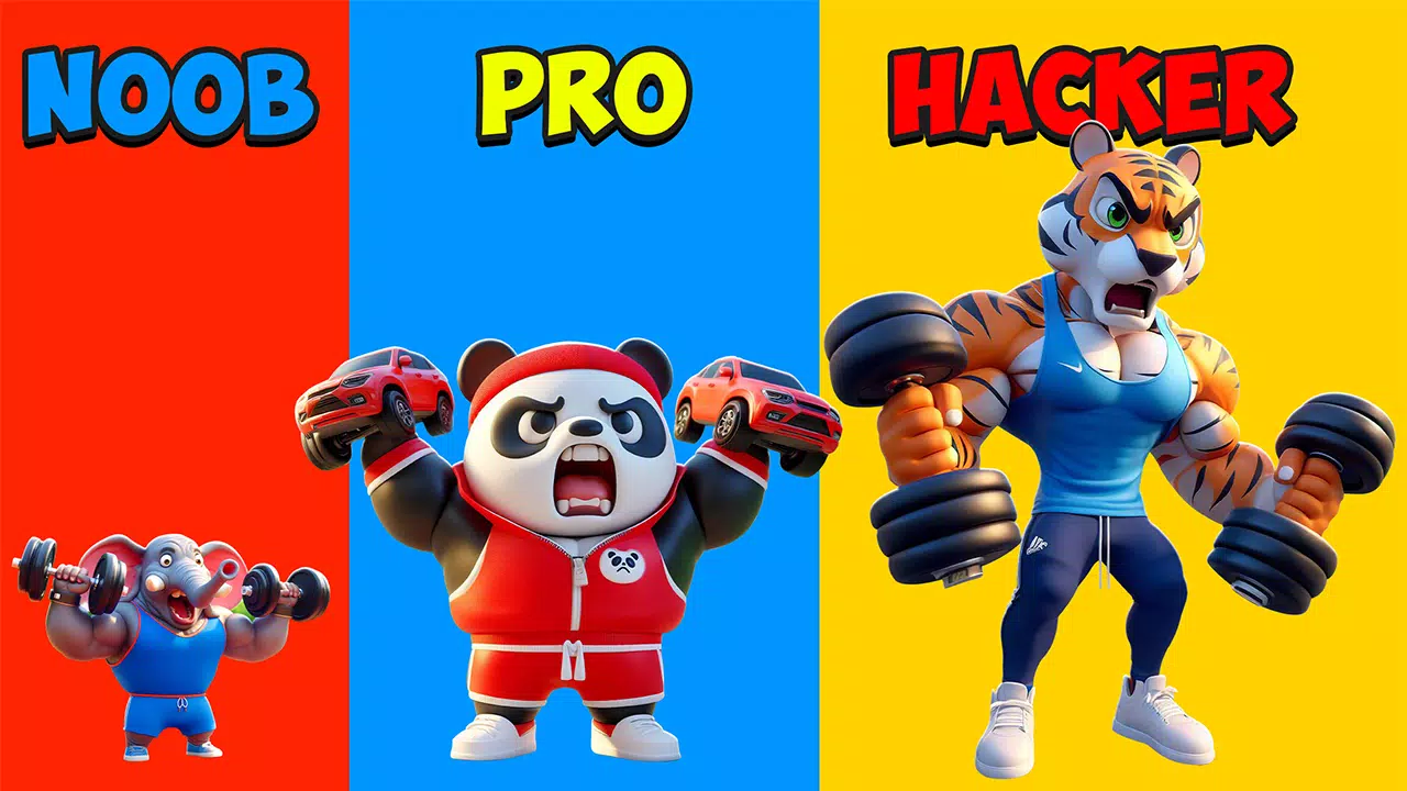 肌肉发达：空闲举重游戏