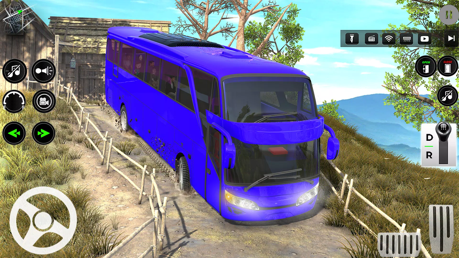 巴士游戏3d：巴士模拟器