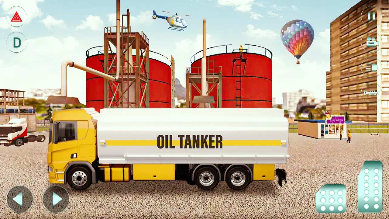 油罐车：越野游戏