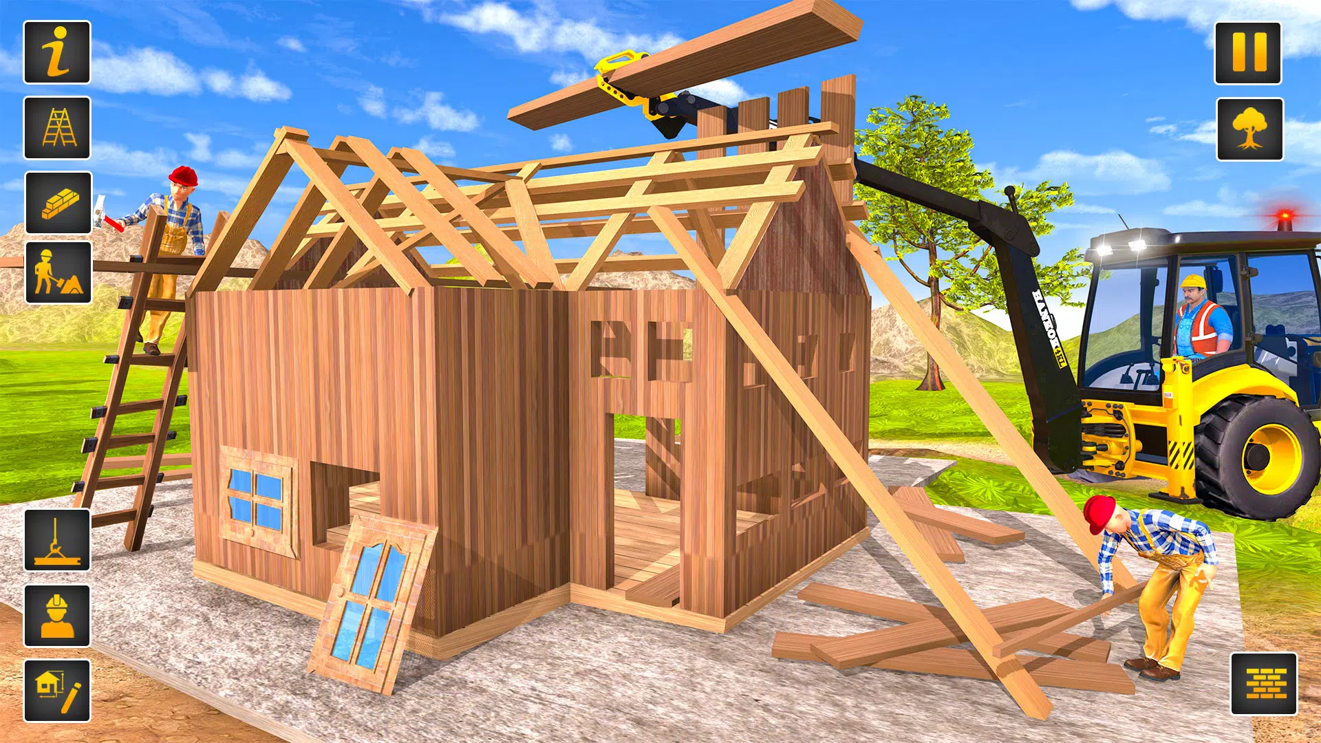 JCB游戏木屋建设者
