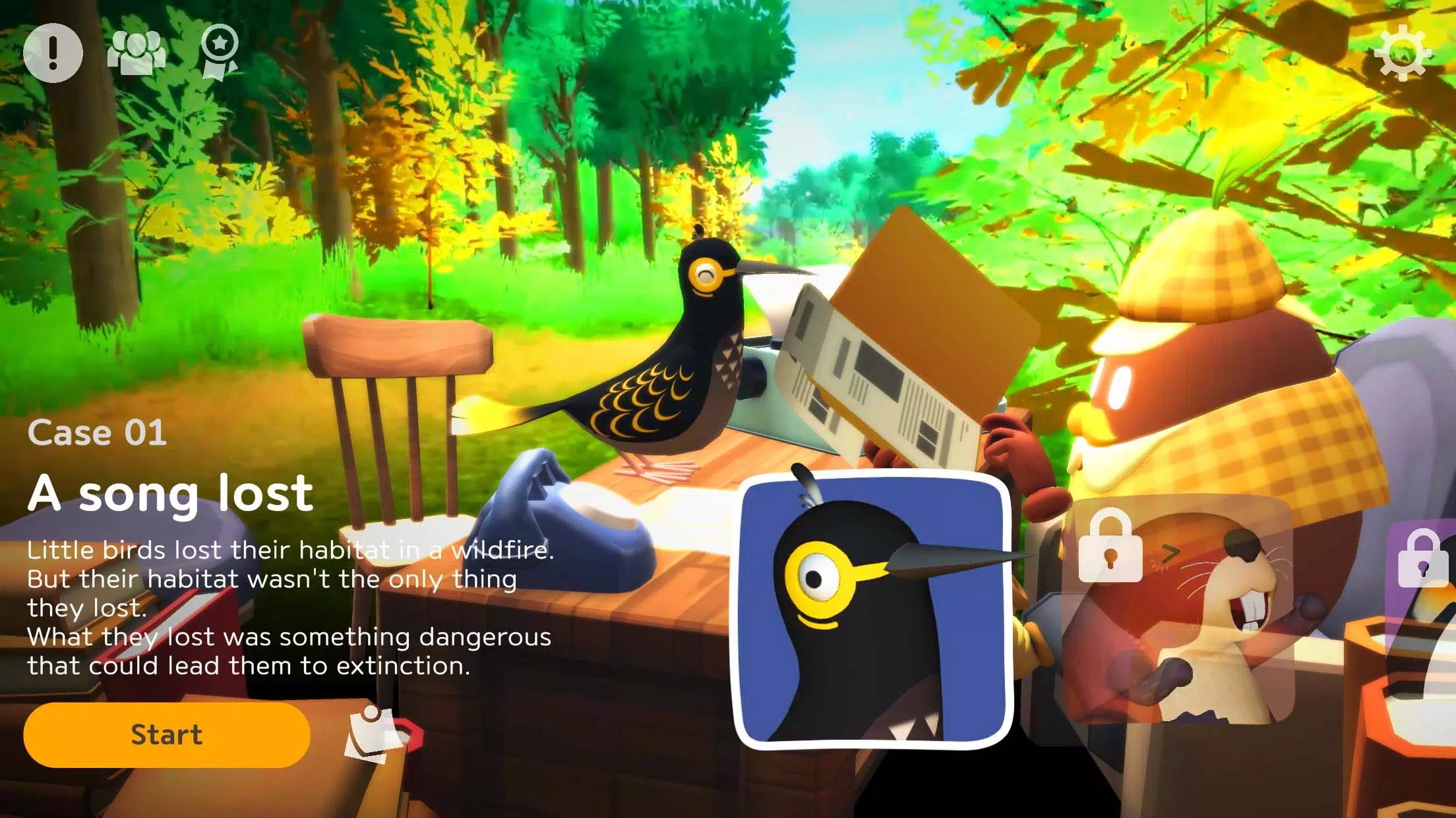 处于危险中的动物