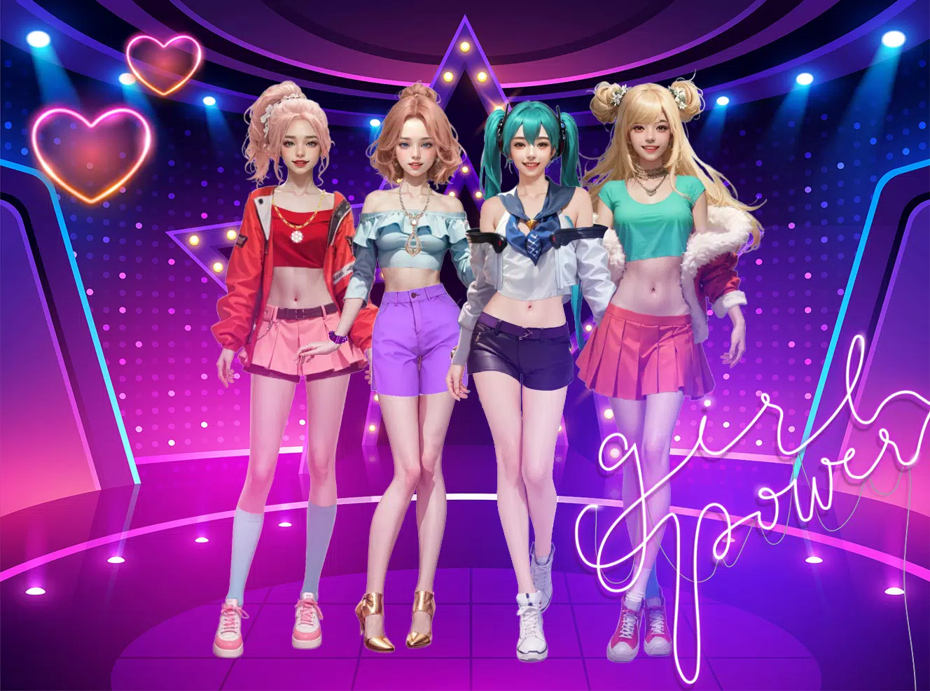 女生组合打扮 女生组合打扮