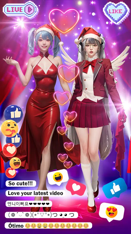 舞会BFF打扮 舞会BFF打扮