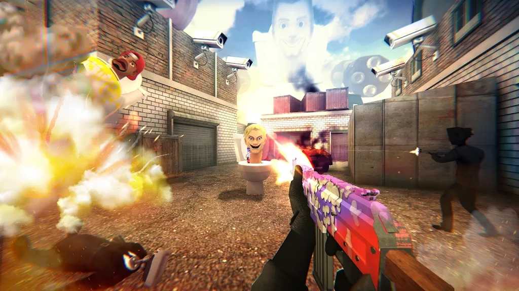 马桶人厕所大战(无限子弹) 马桶人厕所大战(无限子弹)