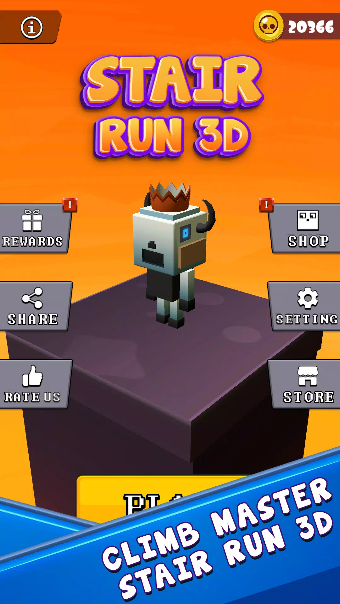 攀爬大师-楼梯梯段3D