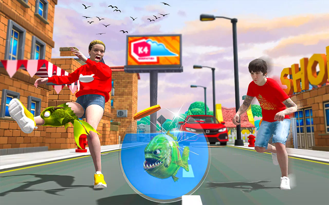 食人鱼飞鱼逃生 食人鱼飞鱼逃生