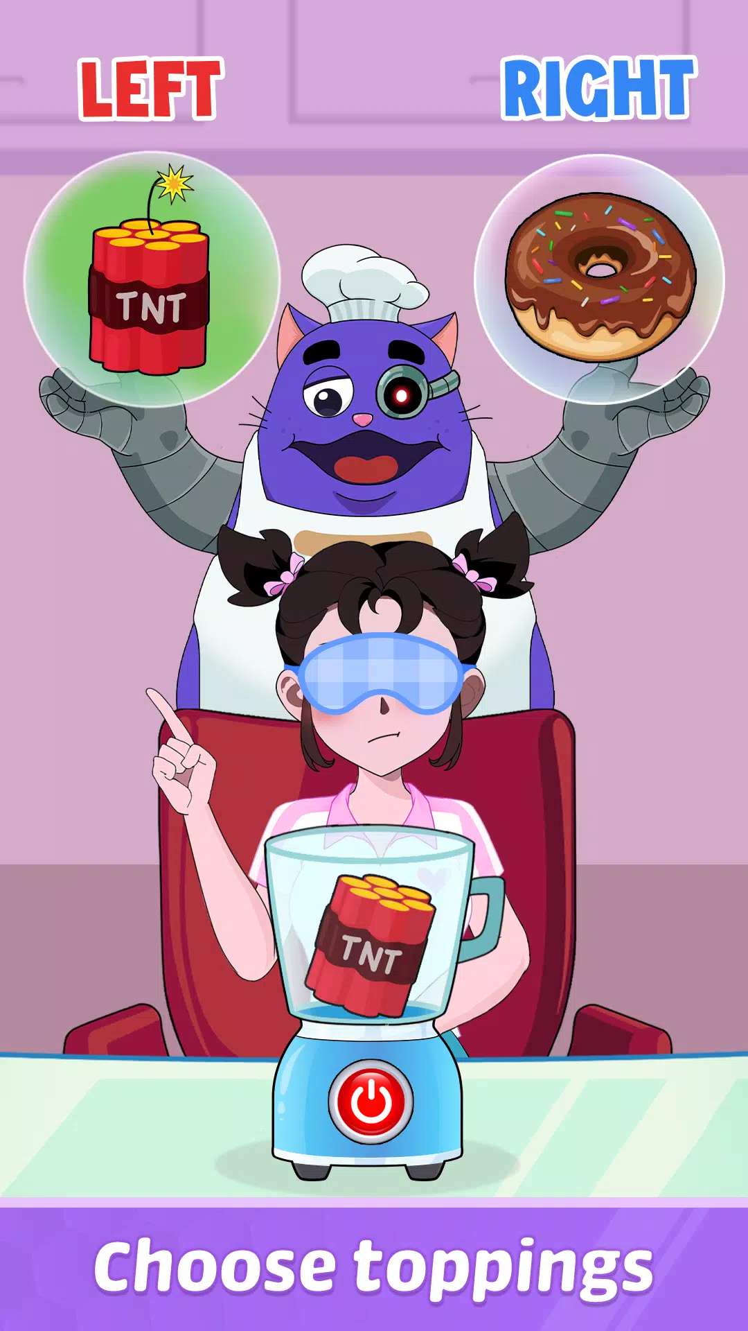 左或右:食物挑战 左或右:食物挑战