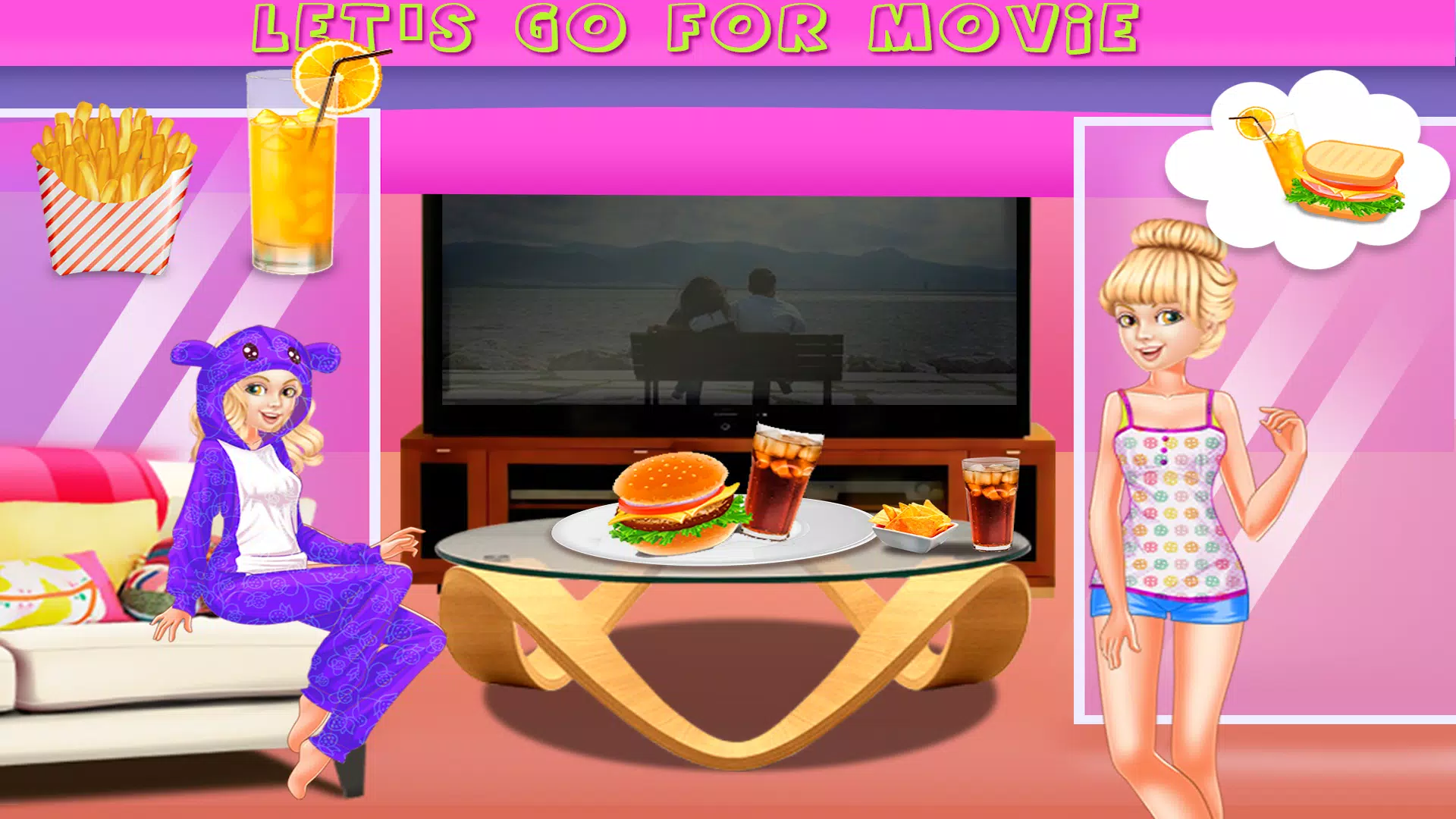 女孩夜间外出游戏女孩