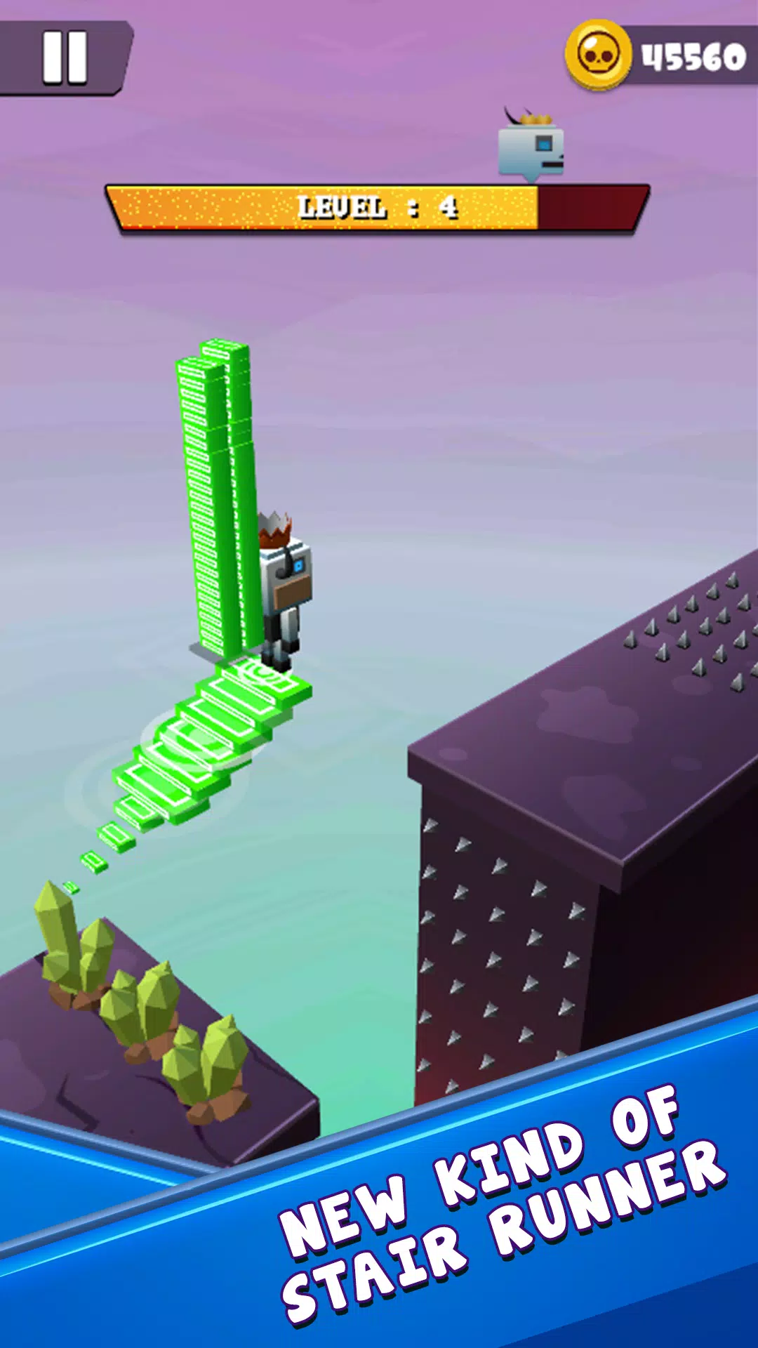 攀爬大师-楼梯梯段3D